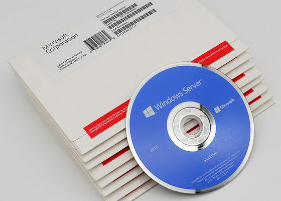 Wersje angielskie Windows Server 2016 Naklejka z kluczem licencyjnym DVD COA